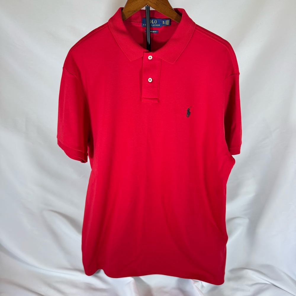 NWOT Polo by Ralph Lauren Men's Red Polo Shirt